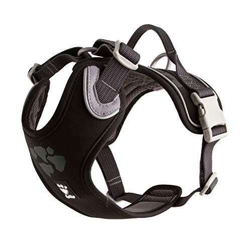 Hurtta Weekend Warrior arnés para perro, cuervo, 81-99 cm