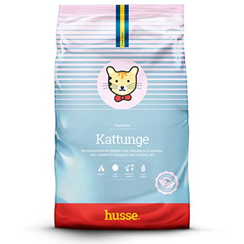 Husse - Kattunge 2 Kg | Pienso Gatos | Sabor Pollo | Prevención Bolas de Pelo Ingredientes