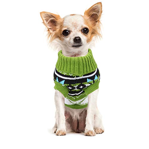 Idepet Perros suéter Ropa de Gato,Abrigo de Invierno para Perros Chaqueta Chaleco suéter cálido para Mascotas Ropa Gatitos Cachorros Peluche Chihuahua