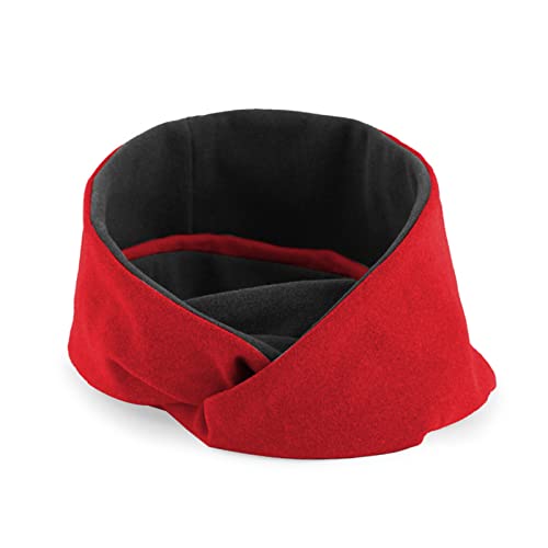 Irishom Bufanda para Perro Reversible Warm Circle Loop Bufanda Pet Cuello Calentador Polaina para Invierno