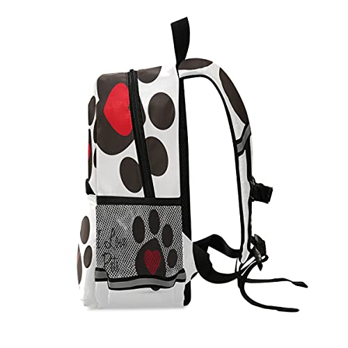 ISAOA - Mochila para niños con riendas para niños, niñas, animales, mascotas y mascotas con diseño de huellas y perros