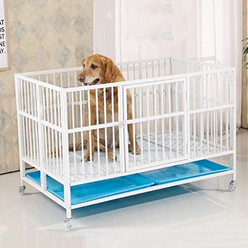 Jaula Perro Grande Transportin Para Perros jaula de perro mediano perro pequeño y gran pantalla reja Perro jaula del animal doméstico casa de cama for mascotas Alimentos for mascotas tienda de mascota