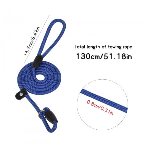 Jinlaili 2 PZS Correa de Perro Robusta,130CM Ajustable Correa Retriever,Correa Resistente para Perro,Antideslizante Cuerda de Perro,Accesorios para Perros para Adiestramiento,Correr y Senderismo