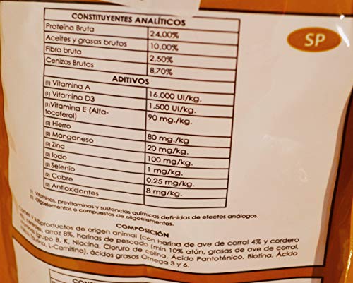 JLN PIENSO para Perros Mantenimiento con Carne DE Cordero 18KG