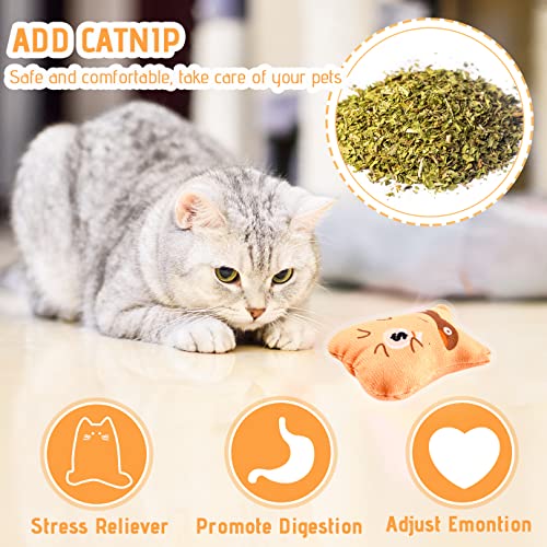 Jouseer Juguete para gatos con menta para gatos, 10 unidades, juguete interactivo para morder con menta para gatos.