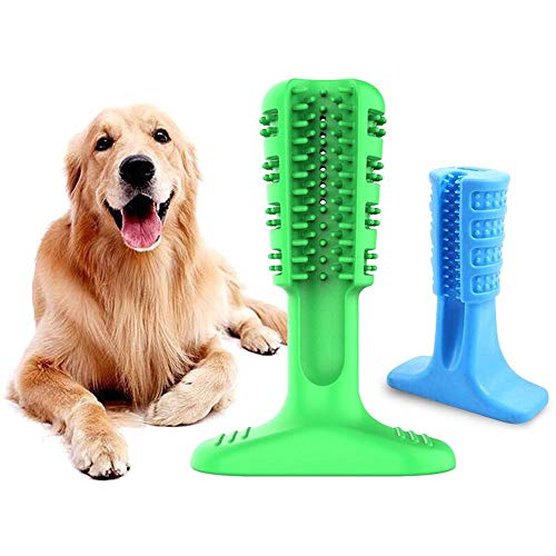 Juguete interactivo para perro Molar Stick Pet Juguete de limpieza de dientes para perros Golden Retriever Juguete divertido, azul, M