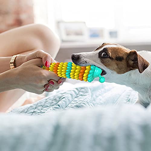 Juguete para la dentición del perro,un juguete multifuncional para morder hecho de caucho termoplástico,cuidado dental y limpieza de dientes,la forma de oruga es más atractiva para los perros