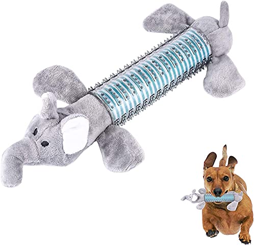 Juguete para Perros,Perros Juguetes De Peluche para Masticar,Pet Molar Bite Toy,Peluche para Perro Sin Relleno,Juguetes De Peluche para Perros,Juguete para Perro Resistente