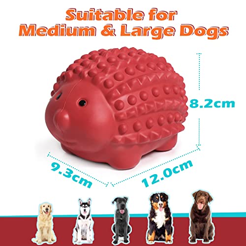 Juguetes para Perros, Juguetes para Perros Grandes, Juguetes Interactivos para Perros, Resistente, No Tóxica, Limpiar Los Dientes, Jugar, Entrenar