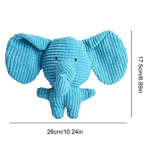 Juguetes para Perros para Perrito Elefante Juguete De Peluche De Peluche De Peluche Interactivo Masticar Peluche Chirrido para Limpiar Los Dientes