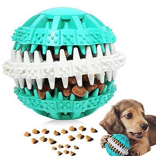 Juguetes para Perros, Pelota para Perros, Mascotas Pelotas de Juguetes, Bolas Juguetes Interactivos, Pelota de Juguete para Masticar, para la Limpieza de los Dientes de Perro