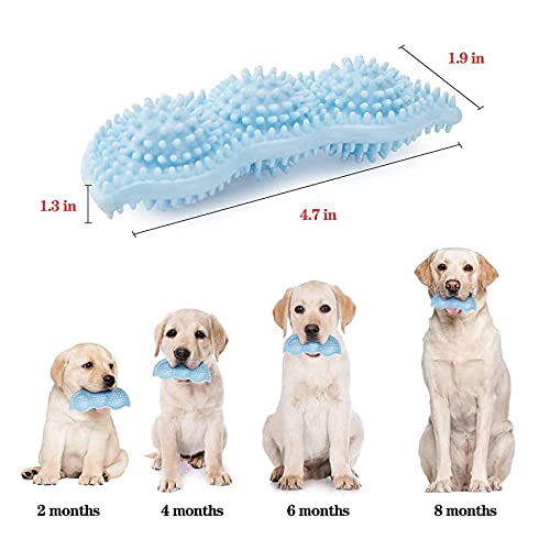 Juguetes para Perros,3 Piezas Juguetes Perro,Durable Juguete Masticable,Juguete para Morder para Perro,para Perros con Forma de Guisante Palo Molar