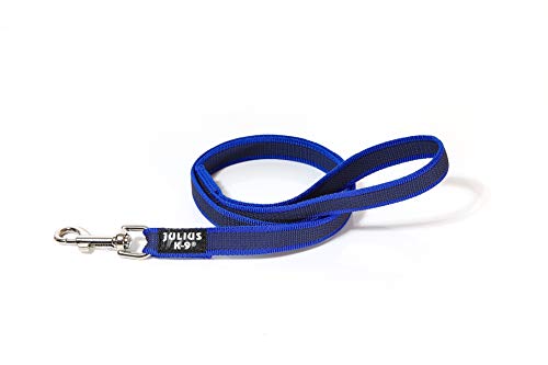 Julius-K9 216GM-B-S1 - Correa de Perro del Estupendo, Azul (Azul-Gris), 20 mm x 1 m, 1 unidad