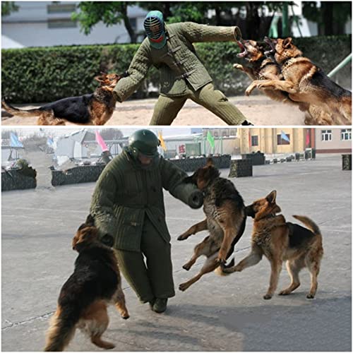 K99 Entrenamiento de mordeduras de Perros - Traje de Entrenamiento para Perros para Entrenamiento de Perros Grande - Chaqueta Profesional de Traje de Entrenamiento de bocado de Perro Unisex,Mini Size