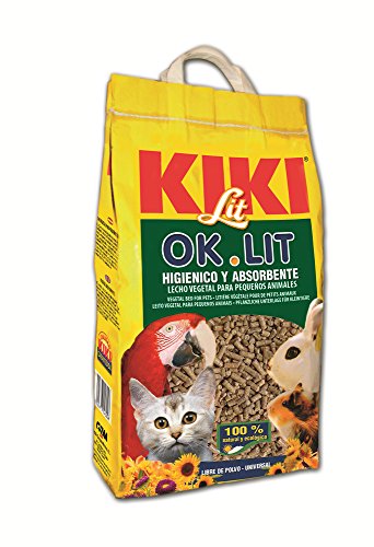 KIKI Ok·Lit, Lecho Vegetal a Base de pellets de Madera 10 litros