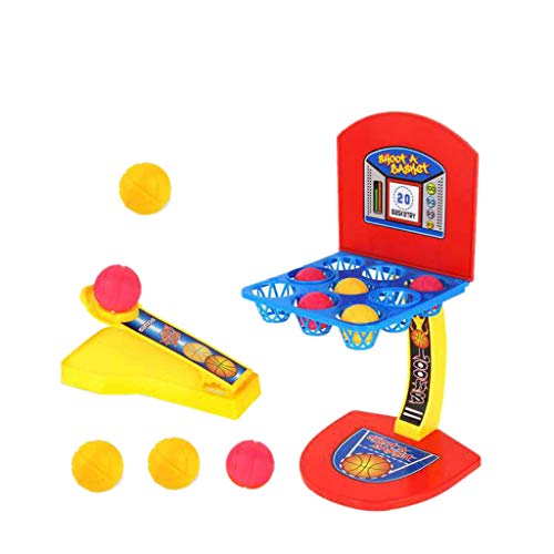 KJ-KUIJHFF - Juego de aros de baloncesto con diseño de pájaros, baloncesto, juego de mesa, loro, juguete educativo para entrenamiento de guacamayo, morder morder juguete