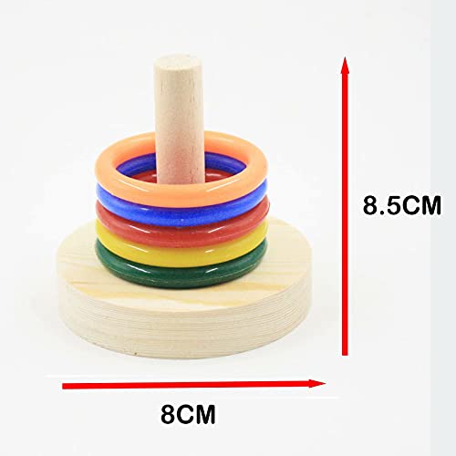 KLMYTCWSD Juguetes Agapornis, Juguetes Loros Mini Carro De La Compra Monopatín Anillo De Entrenamiento Campana De Baloncesto, Juguetes Interactivos para Pajaros,Loros,Guacamayos,Periquitos,Cacatúas