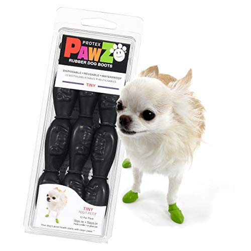 Kruuse Pet Pawz Botines P/Perro XXS 3,8Cm Negro 12U 100 G