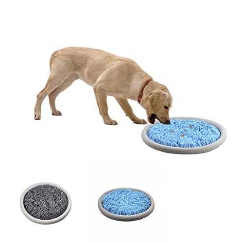 La alfombrilla para olfatear perros, la alfombrilla de juego y la alfombrilla de búsqueda para perros promueven la búsqueda natural de alimentos, entrenamiento y reducción del estrés. ( Color : Gray )