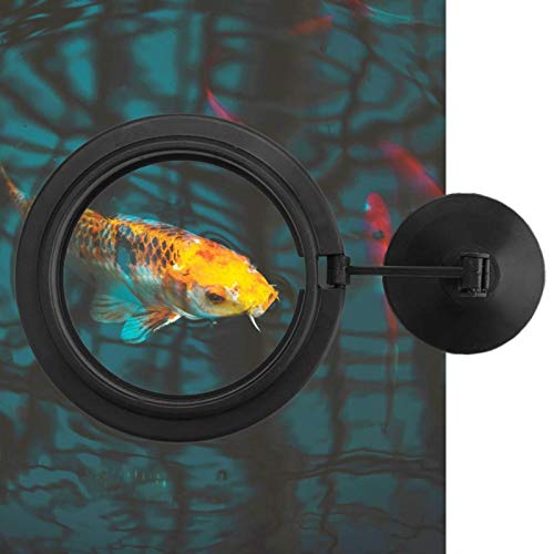 LIKJ Alimentador de Peces, Juguetes para Peces Betta, Anillo Flotante para Peces, alimentador de Vacaciones, círculo de Comida Flotante, círculo de Comida para Peces(Round Shaped)