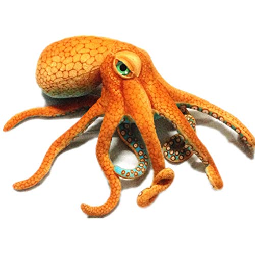 LIOOBO 1 unid Peluche Relleno Simulación Pulpo Realista Adorable Animales Marinos Muñeca Juguete Pulpo Cojín Cojín