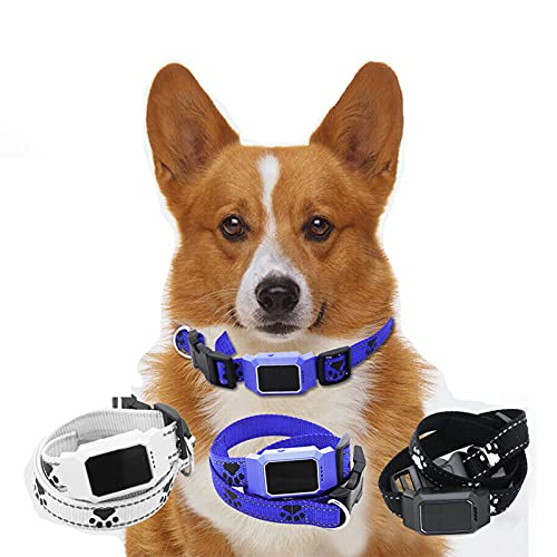 LLC Pet GPS Tracker, Sistema eléctrico Invisible de Cerca de Mascotas Anti-perdidas,Control Remoto inalámbrico Monitor deactividad de Mascotas,aplicación controlada a Prueba de Agua y Recargable,Azul