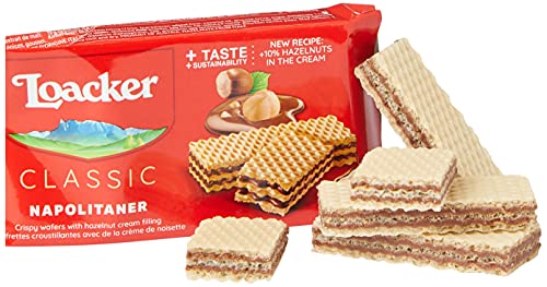 Loacker Napolitaner Wafers 45 g (Pack of 25)