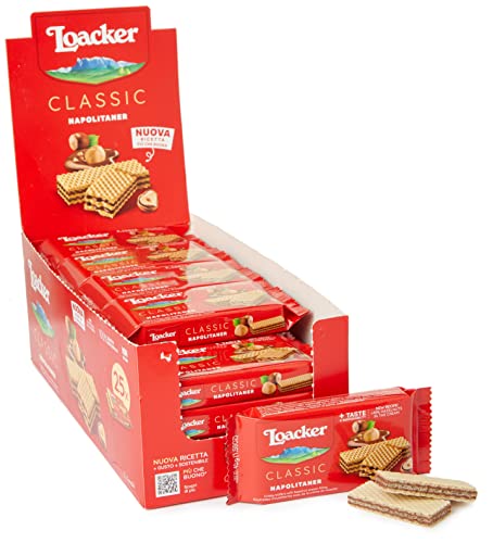 Loacker Napolitaner Wafers 45 g (Pack of 25)