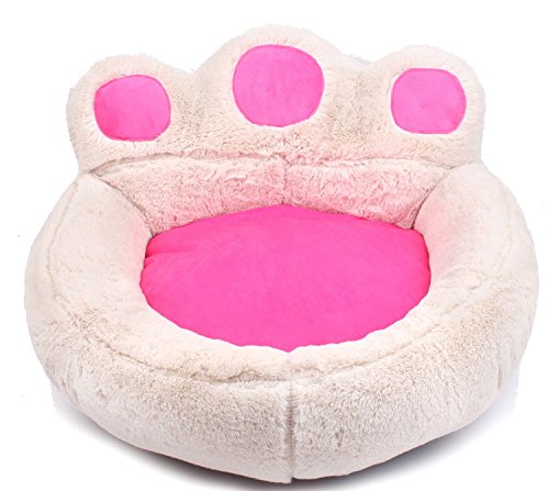 Los Mascotas cama caliente del perro del invierno precioso lecho de material suave jerarquía del animal doméstico de la pata linda del perrito de la perrera for el gato Sofá Camas for Perros Accesorio