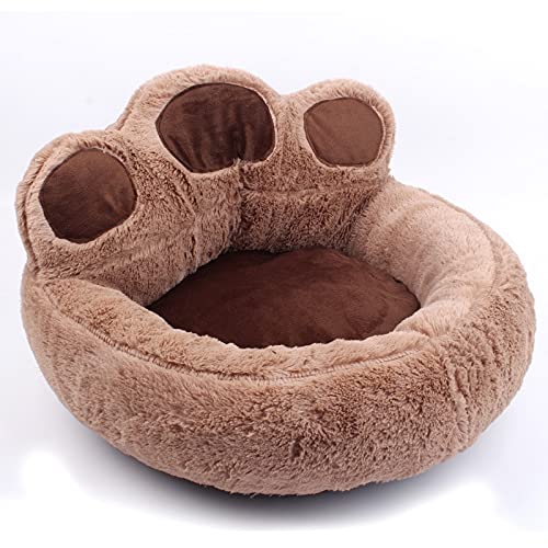 Los Mascotas cama caliente del perro del invierno precioso lecho de material suave jerarquía del animal doméstico de la pata linda del perrito de la perrera for el gato Sofá Camas for Perros Accesorio