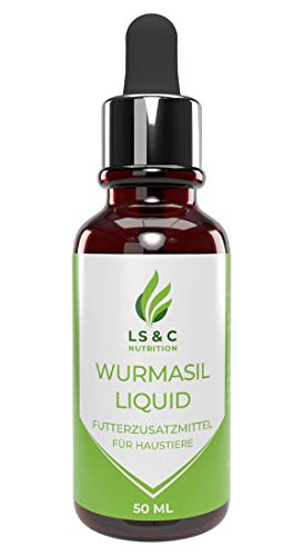 LS&C NUTRITION Wurmasil | gusano para animales | cura para gusanos para perros y gatos (aceite)