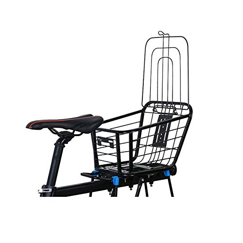 LSKKTPET Cesta Asiento Desmontable de Bicicleta Bicicleta Asiento Trasero Cesta - Cesta del Animal Doméstico de la Bici para Perros, Gatos, Conejos