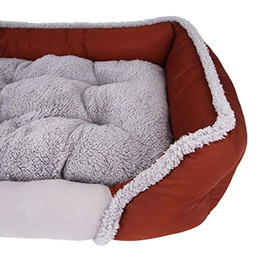 L.TSA Cama para Gato/Perro, Mascota, Perro, cojín, Cama, 4 Estaciones, Universal, extraíble y Lavable, colchón, Cesta, Cama, sofá, Alfombrilla (tamaño: XL)