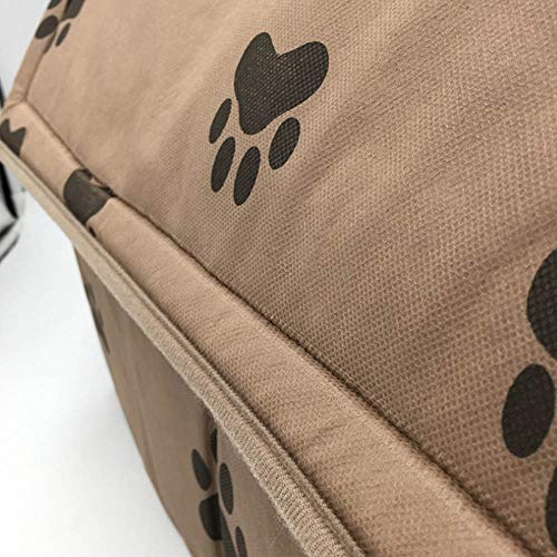 LUCHUII Caseta de Perro, For Pequeña Mediana casa del Perro for el Gato, Gato cómodo Calentar el diseño del Arco del Invierno del Perrito de Cama Perrera de la casa de Felpa Suave Nido