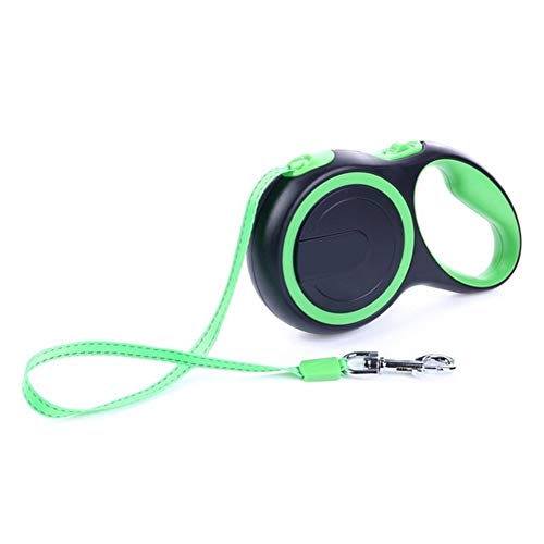 LUCHUII Correa de Perro, Collar del Gato pequeño y Flexible Mediano Animales Bulldog Francés Accesorios Cosas Ruleta for los Perros retráctil Correas for Perros 3M / 5M 6 Colores