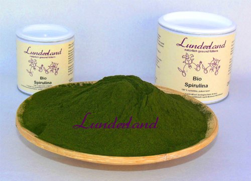 Lunderland Espirulina orgánica, 100 g.