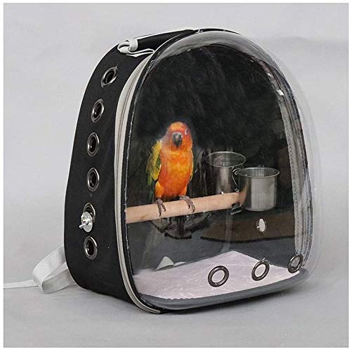 LXNQG Pájaro Jaula de pájaro Bolsa Bolsa de Viaje Loro Loro Fuera Mochila myna out Jaula portátil pájaro Viajes Jaula al Aire Libre Villa Viaje pájaro Jaula