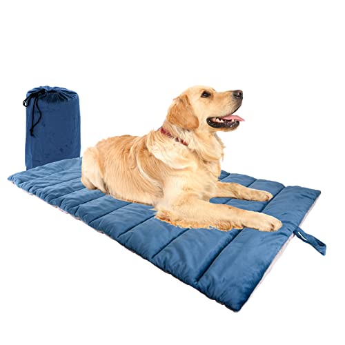 LZDMY Manta Perros, Almohadilla Cama para Perros y Gatos 68 x 110 cm, Alfombra para Mascotas, Cochoneta Esterilla Plegable Franela Mullida para Perros, Manta Perros Coche