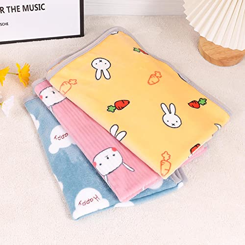 Manta cálida para mascotas, lavable, suave, para perro, gato, cachorro, cama, edredón de 40 x 60 cm, manta pequeña y mediana para perros y gatos, color blanco