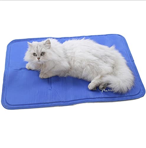 Manta Gato Cojines Perros Cama Perro Verano Cama Verano Perro Cama Refrescante Perro Manta Refrescante Perro Pet Dog Self-i Cooling Cooling Almohadillas Shishishishi Mats and Beds-l._Blue