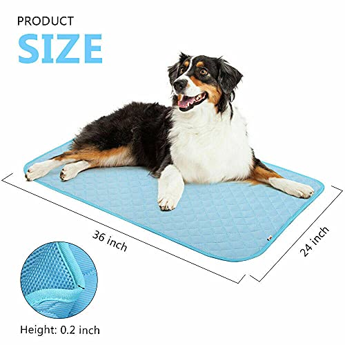 Manta Gato Cojines Perros Cama Perro Verano Estera para Perros, Estera De Verano para Enfriar, Perrera / Venta Al por Mayor Que Contiene Una Manta De 35 Pulgadas X 24 Pulgadas para Perros Y Gatos