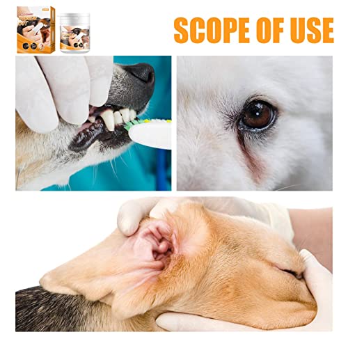 Maril Toallitas para Dedos para el Cuidado Dental - 50 toallitas Desechables para Limpieza de Dientes de Perro - Toallitas para Limpieza de Dientes para Perros y Gatos Reduce la Placa y refresca