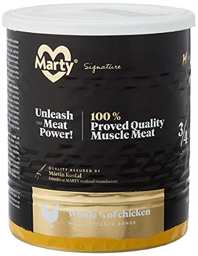 MARTY Lata Perro 3/4 Pollo, MARTY, 800 g, Perro