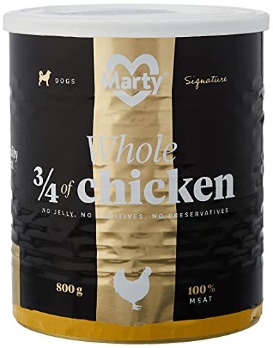 MARTY Lata Perro 3/4 Pollo, MARTY, 800 g, Perro