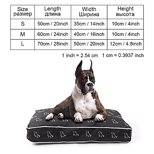 MCPPP Cama del Perro Cama del Gato, Cama del Perro casero del cojín del Perrito Banco Sofá Cama Mat Perro Ocioso para Pequeña Mediana Grande Pitbull casa de Perro para el Gato,1,50cm/35cm