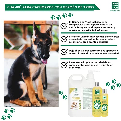 MENFORSAN Champú para cachorros con Germen de Trigo 1L