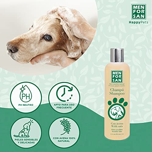 MENFORSAN Champú Perros con Avena - 300 ml