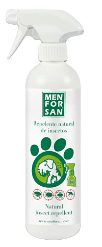 MENFORSAN- Repelente Natural de Insectos con citronela Perros, 500ml