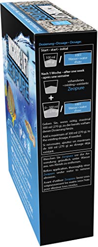 MICROBE-LIFT Zeopure - Medio Filtrante de Zeolita, Ayuda con Las Algas, Toxinas y Metales Pesados en Acuarios de Agua Salada y Dulc