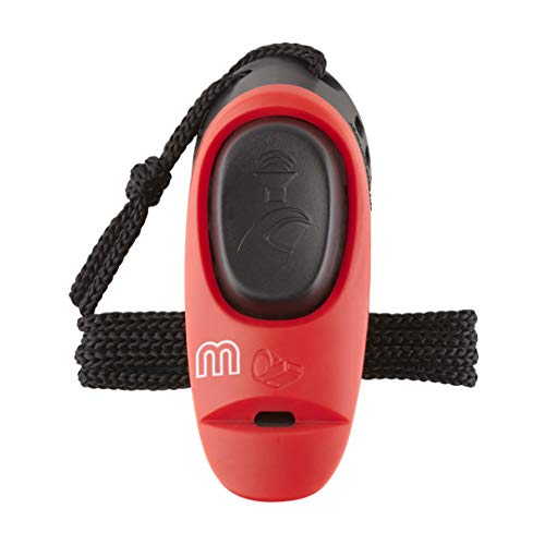 Mikki Whistle & Clicker 2 En 1, Dispositivo Contador Y De Sonido Agudo para Su Perro para Su Uso como Herramienta De Entrenamiento para Llamarle Y Dar Órdenes. 31 g